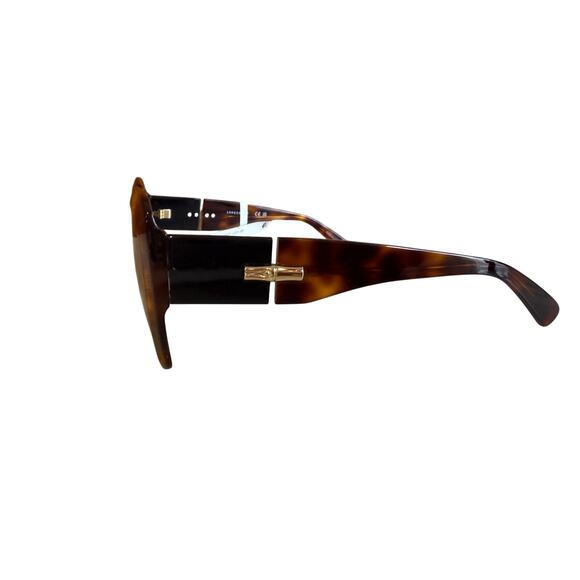 Longchamp Sunglasses Havana Square Tortoise Shell #713S - Picture 4 of 7